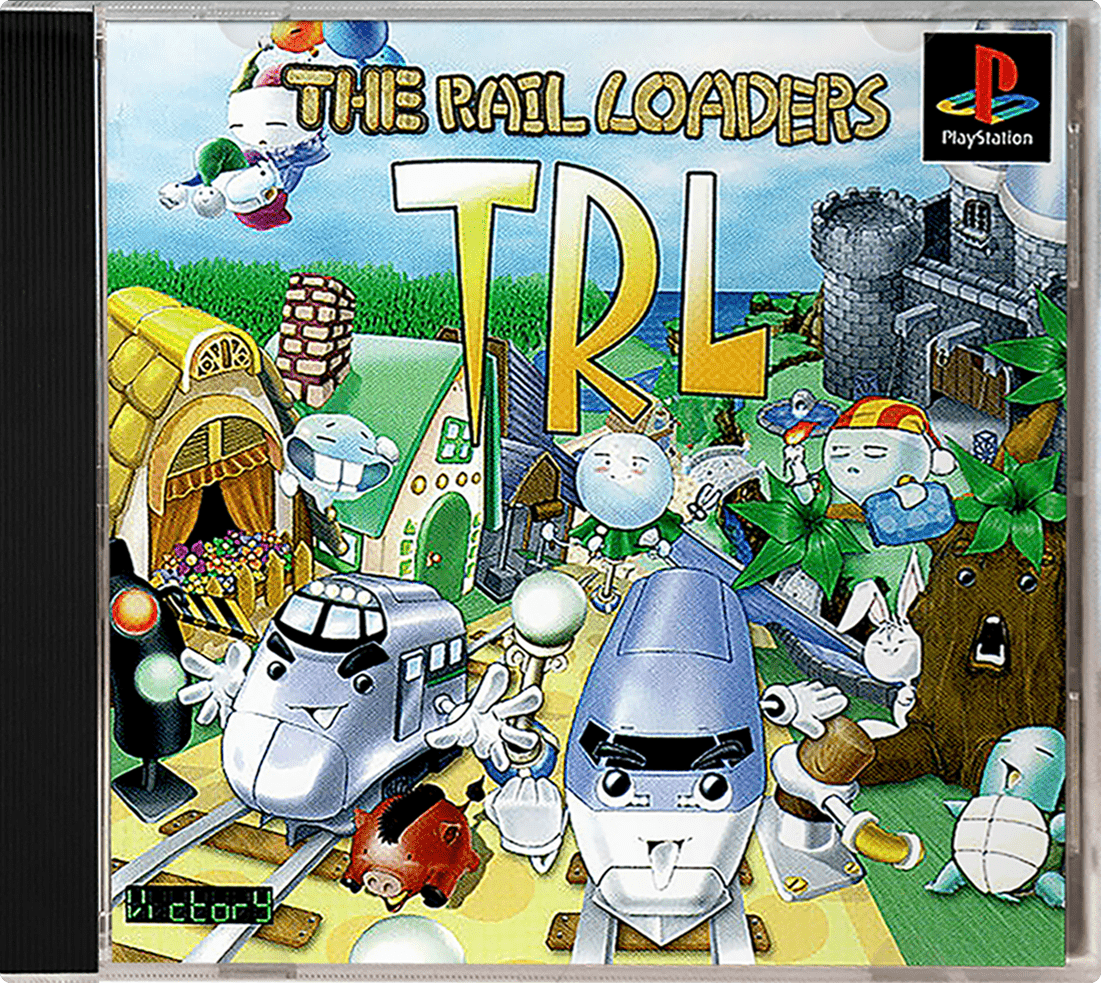 TRL The Rail Loaders box art for Playstation